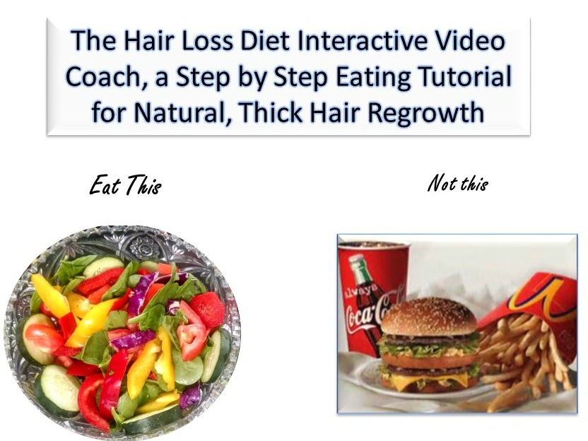 Natural Remedy For Hair Loss, Hair Loss Diet Interactive Video Coach